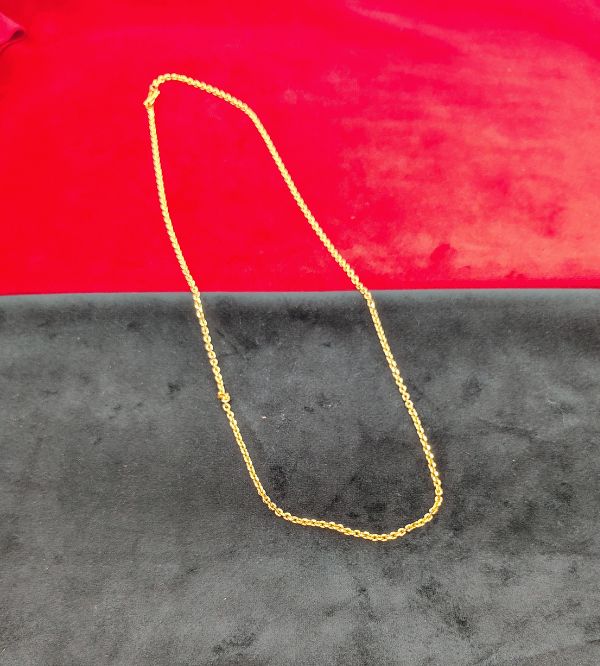 chain classic 1gm gold forming plain chain chain classic 1gm gold forming plain chain